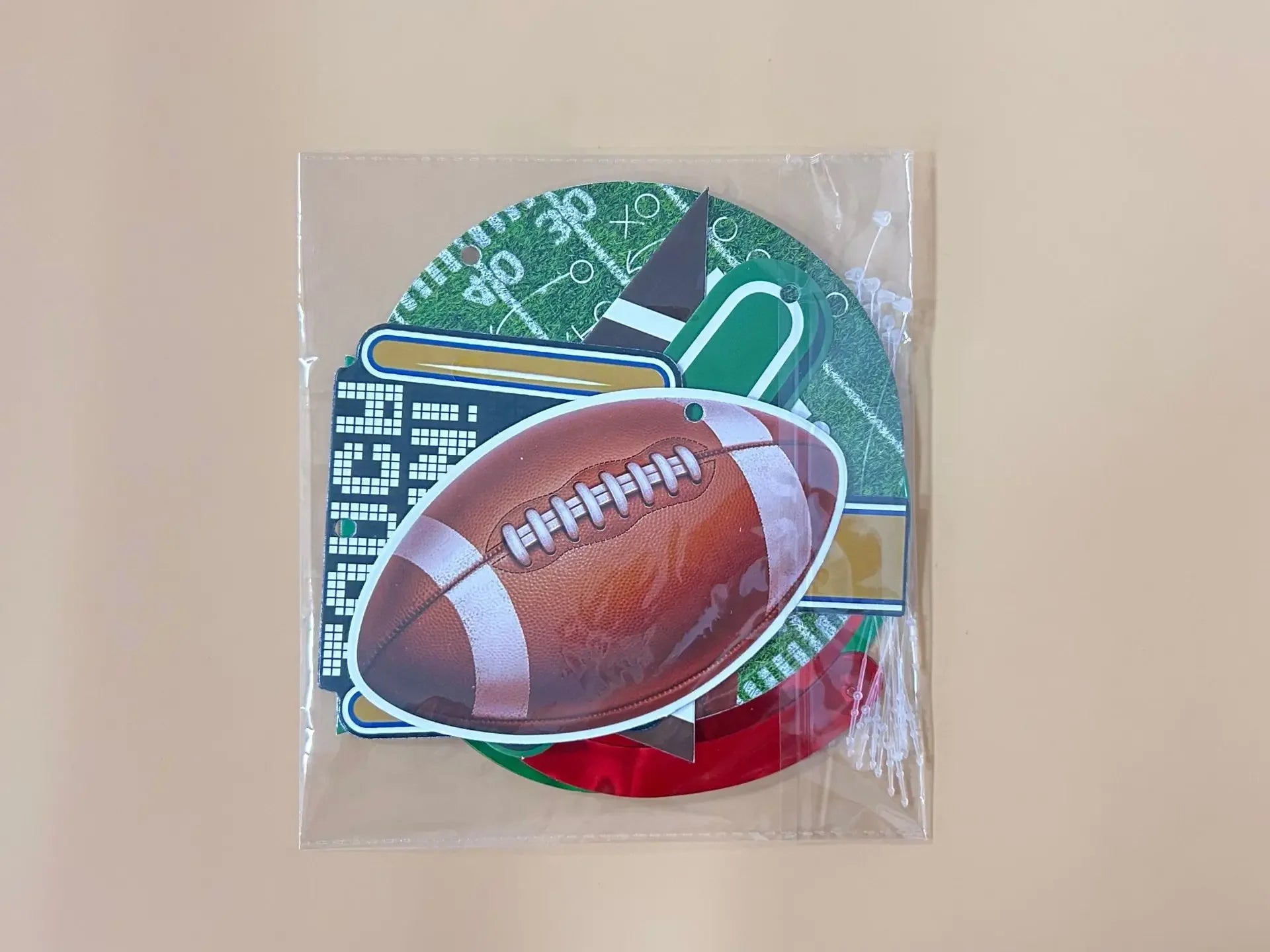 Super Bowl Rugby American Football Children's Birthday Party Paper Decoration Party Supplies Party Supplies Party Decorations - Big Tim's Magic Emporium