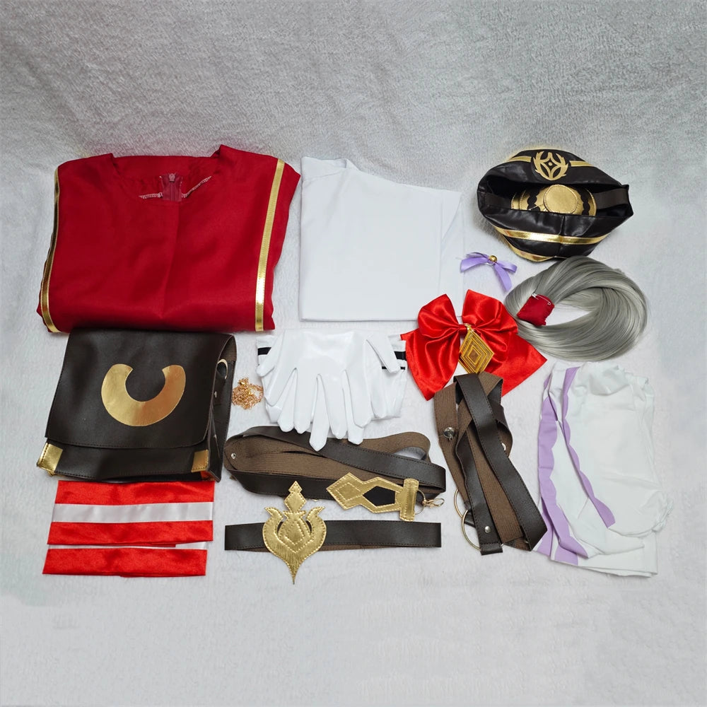 Uma Musume Pretty Derby Gold Ship Cosplay Costume | Complete Accessory Set - Big Tim's Magic Emporium