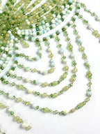 The Stardust Emerald Goddess – Handmade Green Rhinestone & Beaded Tassel Body Chain Halter Top