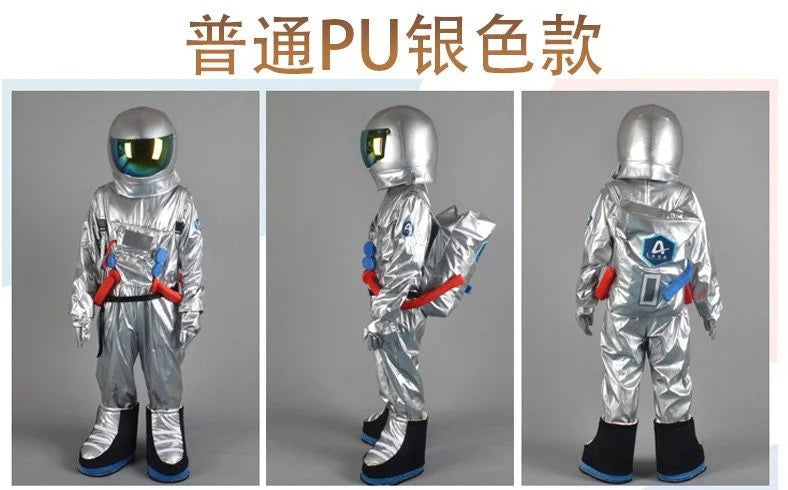 Halloween Spaceman Cosplay Costume Astronaut Cos Suit With Helmet Adult Inflatable Children's Day Photography Photo For Family - Big Tim's Magic Emporium