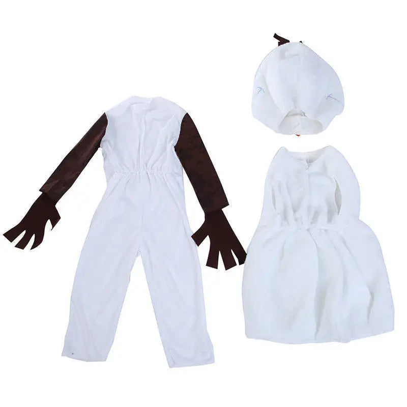 Santa Olaf Costume Infant Cute Snowman Baby Boys Girls Christmas Jumpsuit Santa Clothes Holiday Outfit For Toddler - Big Tim's Magic Emporium