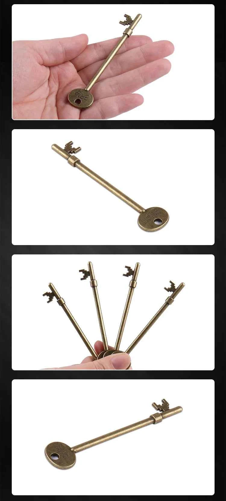 Haunted Key Magic Tricks - Ghost Key Close Up Illusions and Gimmick Props for Mentalism - Big Tim's Magic Emporium