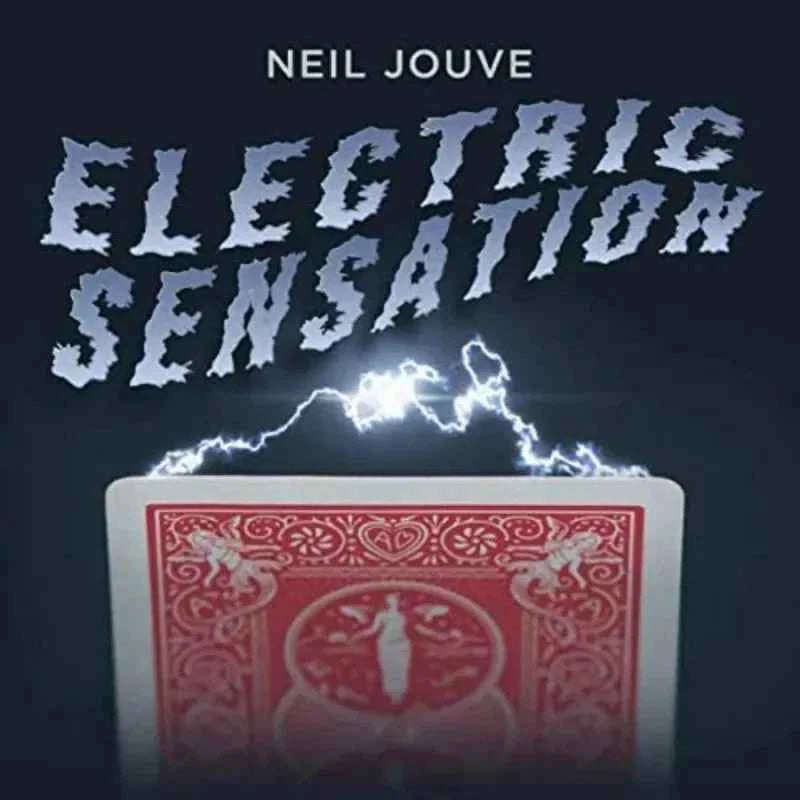 Electric Sensation (Gimmick and Online Instructions) by Neil Jouve Card Magic Tricks Illusion Street Magic Poker Magia Show