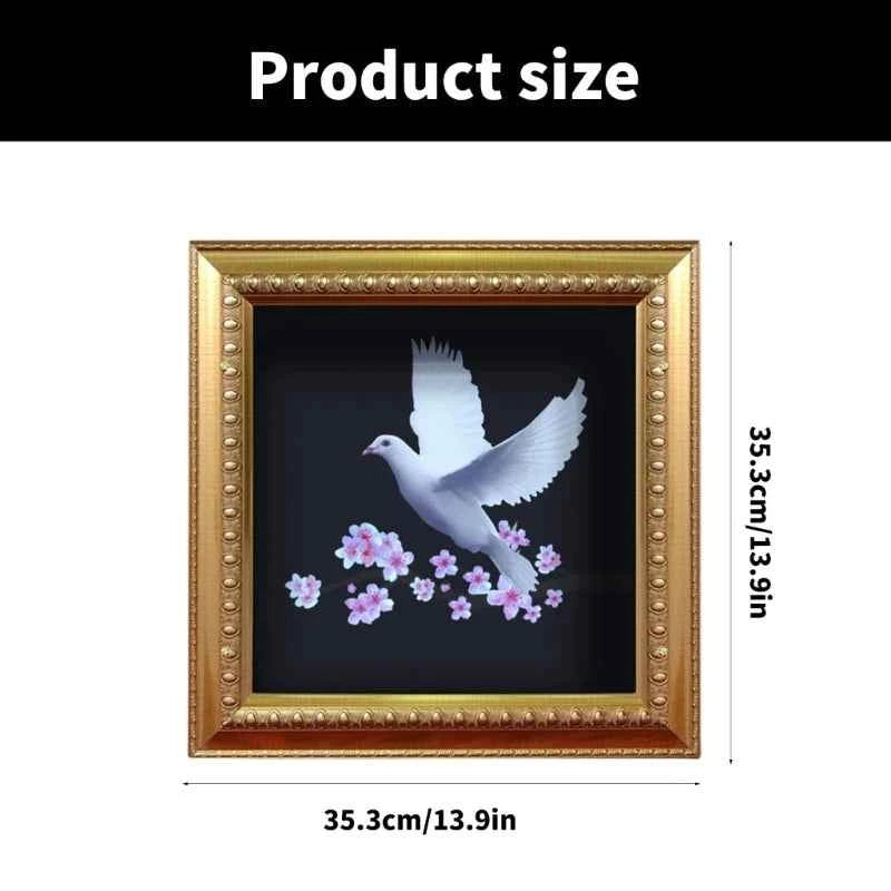Magician Props Picture Frame Make Doves Appearing Closeup Magics Trick Props Magic Toy - Big Tim's Magic Emporium