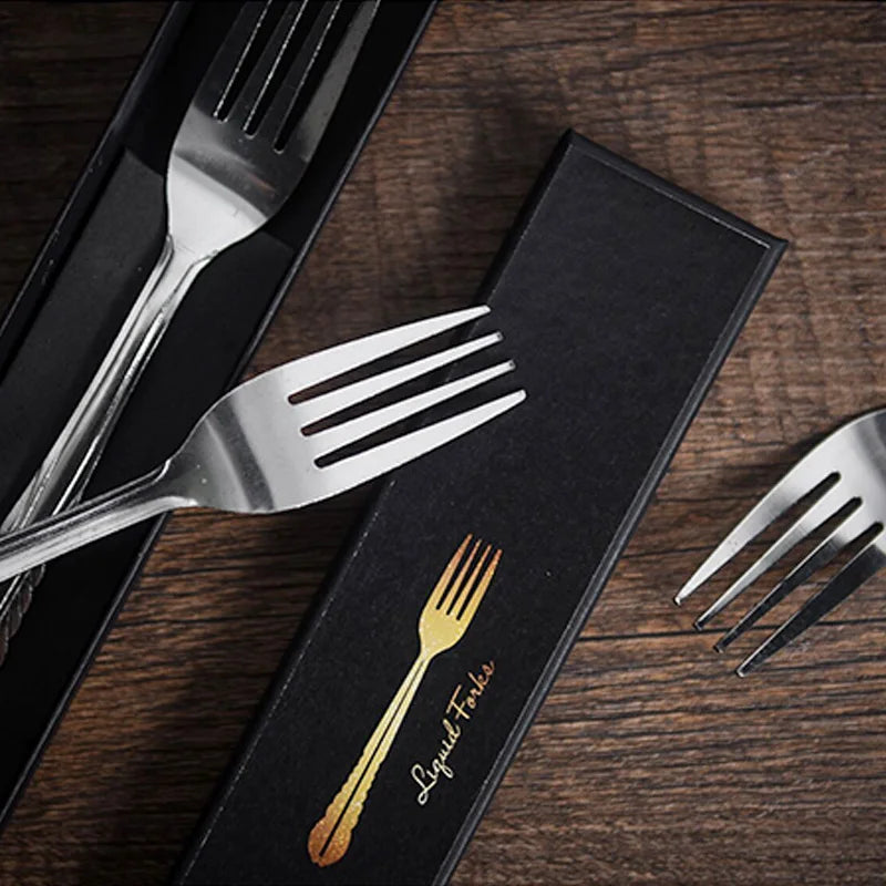 Liquid Forks Magic Tricks 10 Metal Forks Bending Professional Magician Close Up Street Gimmicks Illusions Mentalism Magia Props - Big Tim's Magic Emporium