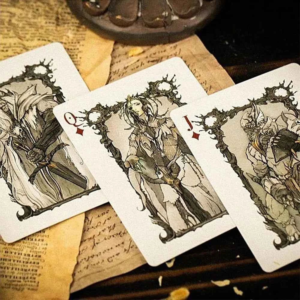 Poker Game Deck Creative Exquisite Devil's Eye Funny Poker Cards Board Game Unique Clear Pattern Poker Deck Playing Cards