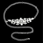 Rhinestone Chain Belt