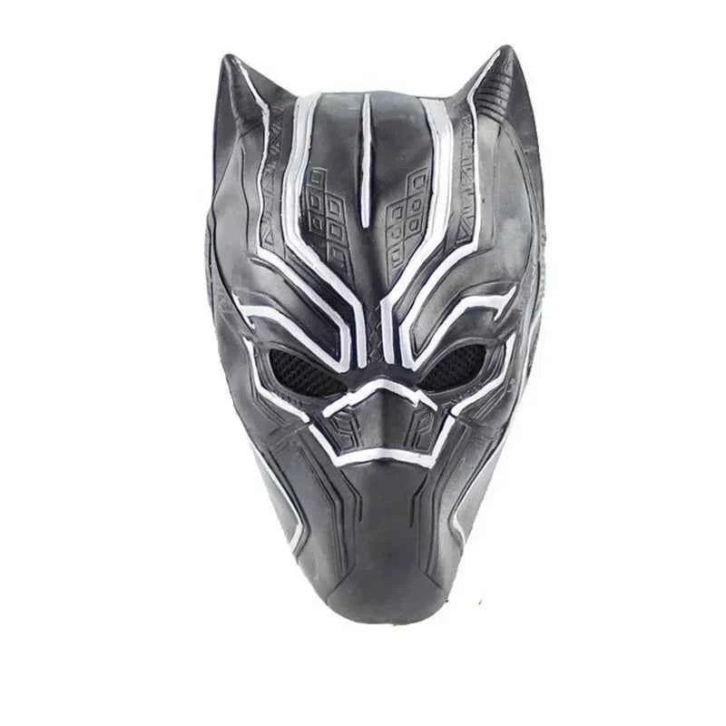 Cosplay Movie Helmet Movie Props Live Black Panther Mask Christmas Roleplaying Mask Silicone Realistic Mask Cosplay Panther Mask