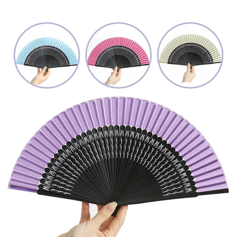 Appearing Fan Magic Tricks Folded Fan Opened disappearing Magia Magician Stage Street Illusions Gimmicks Mentalism Props