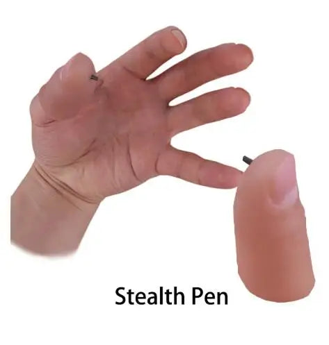 Stealth Magic Pen Magic Tricks Thumb Magic Props Fingers Mind Reading Magia Prediction Props Stage Show Easy To Do Funny Games - Big Tim's Magic Emporium