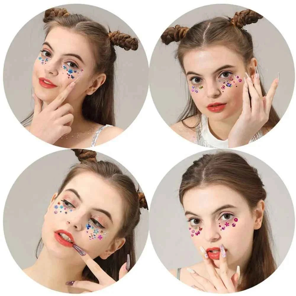 Face Paint Stencils Professional Body Art Paint Stencils Reusable for Adults Kids Easily Use Templates for Parties Makeup Tools