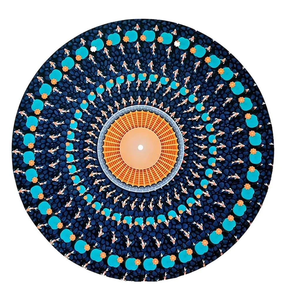 Zoetrope Motion Effect Animated Zoetrope Slipmat Animated Pattern Optical Illusion Design Animated Slipmat Art Display