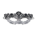 Makeup Ball Hollow Lace Face Mask With Ribbon Princess Masquerad Cosplay Prom Props Costume Female Sexy Diamonds Eye Mask