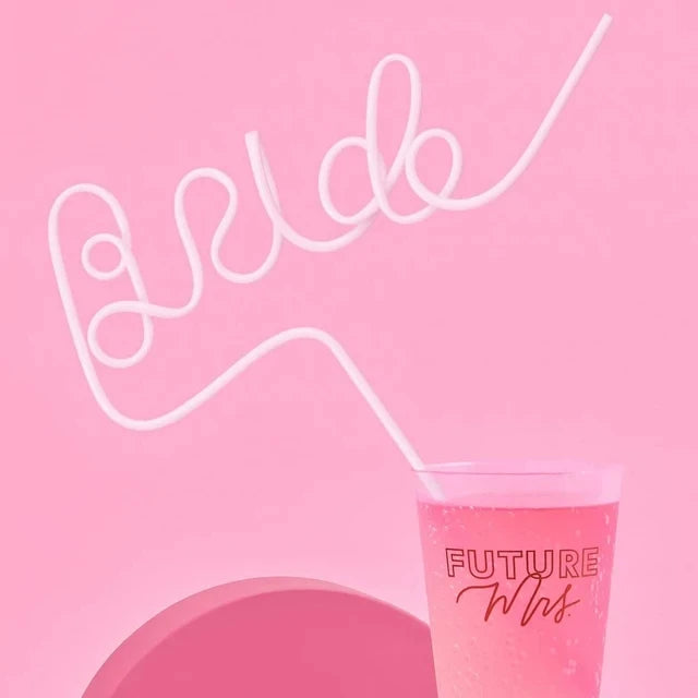 Hen Party Straws Bachelorette Party Favors Bride Straw for Bachelorette Party Decorations Hen Party Supplies - Big Tim's Magic Emporium
