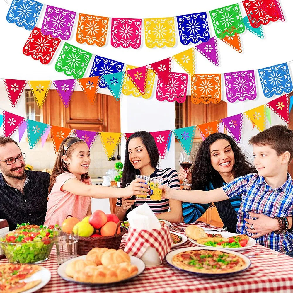 Fiesta Party Decorations Banner Mexican Party Decorations Banner, Mexican Themed Party Decorations,Cinco de Mayo Party Decoratio - Big Tim's Magic Emporium