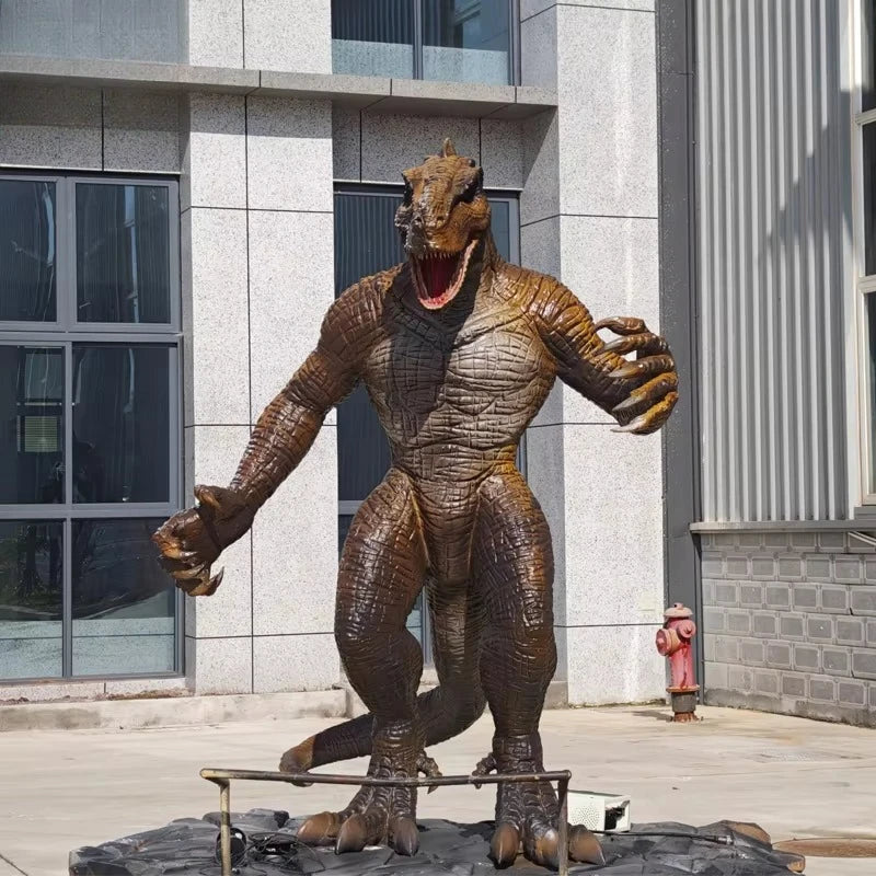 realistic electric simulation life-size animated animal model