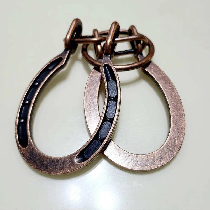 Magic IQ Metal Horseshoe Cast Brain Teaser Puzzle Disentanglement Juggling Tricks Educational Toys For Kids Boys Girls - Big Tim's Magic Emporium