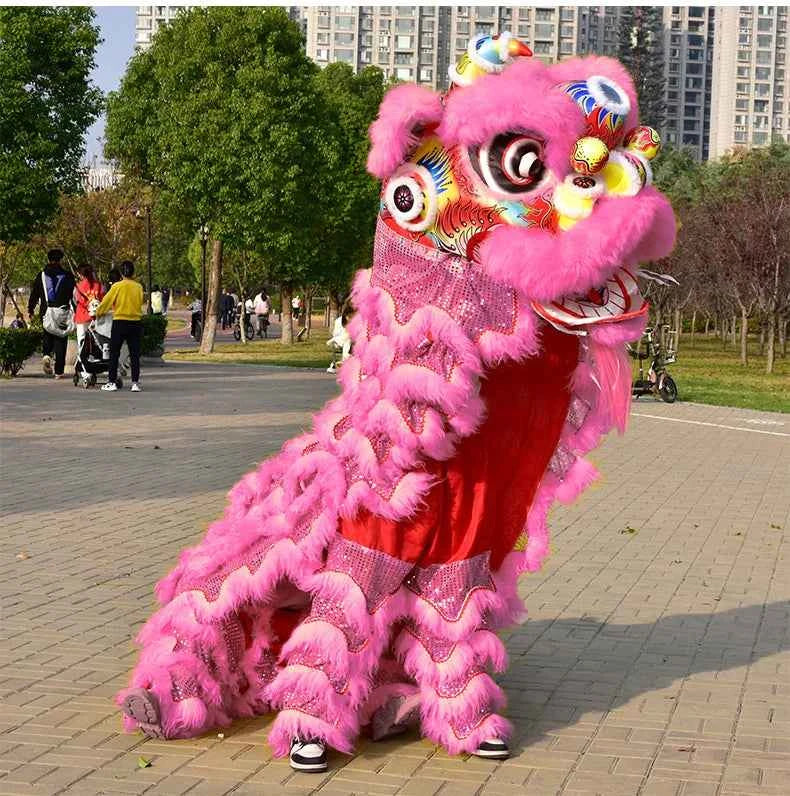lion dance props complete set of lion dance adult full set of double single