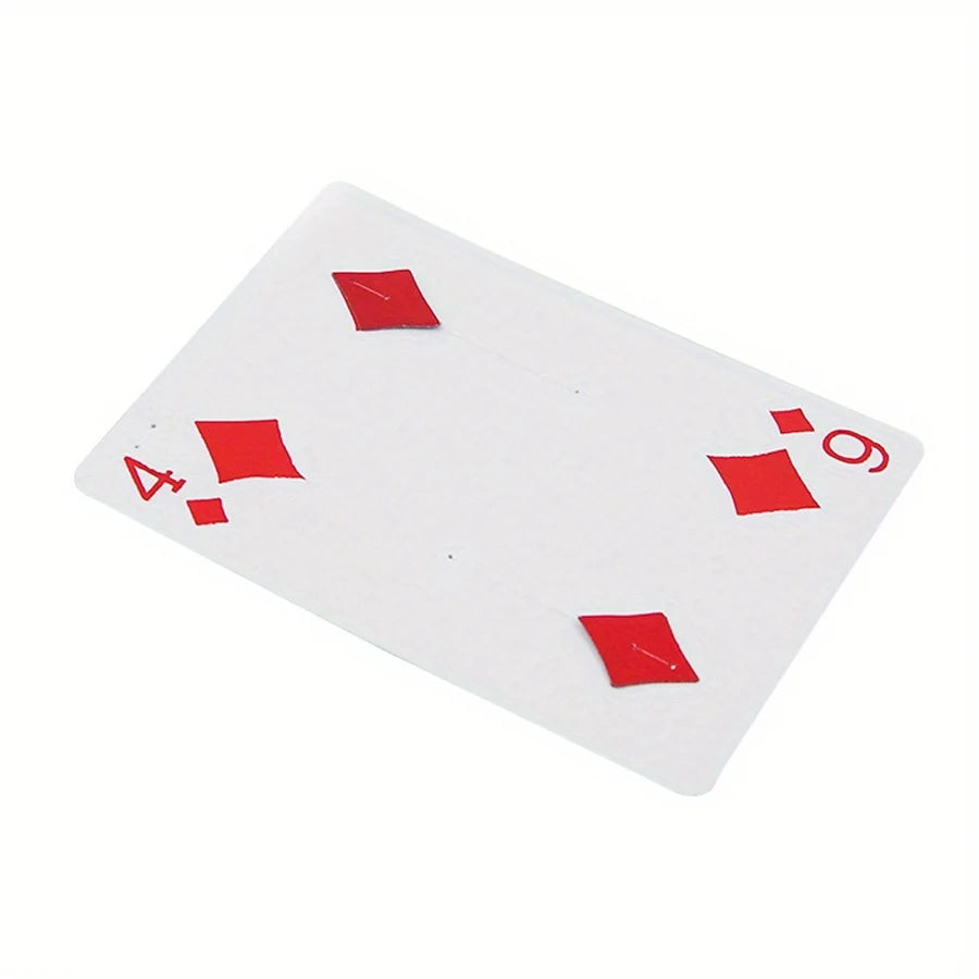Magic Tricks Card Fantastic 4 to 6 Moving Point Card for Magician Cards Magic Gimmicks Close Up Magic Props JXB