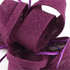 Elegant Sculpted Sinamay Bow Fascinator Headband Kentucky Derby Cocktail Hat