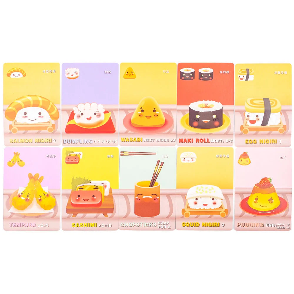 Sushi Go Party! the Pick & Pass Card Game - Multi-Color Family Fun Perfect for Parties And Home Entertainment - Big Tim's Magic Emporium