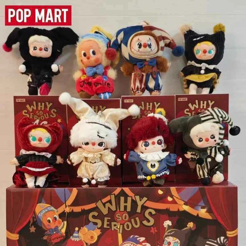 POP MART LABUBU THE MONSTERS "WHY SO SERIOUS" series, a cute and collectible item, is a high-quality choice for holiday gifts