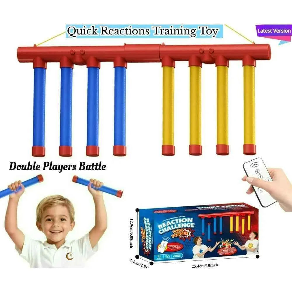 2-Player Challenge Falling Sticks Game for Training Reaction Ability Party Games Educational Parent-Child Interactive Toy Sports