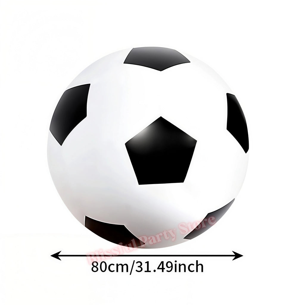 Inflated Large Pvc Soccer Ball Football Beach Balloons Water Party Swimming Pool Kindergarten Outdoor Games Supplies Party Props