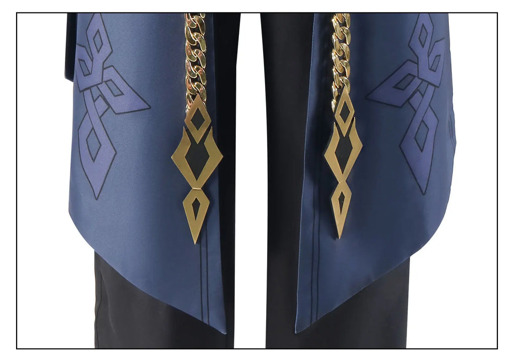 Il Capitano Cosplay Costume | Cloak, Uniform & Mask Set | Genshin Impact - Big Tim's Magic Emporium