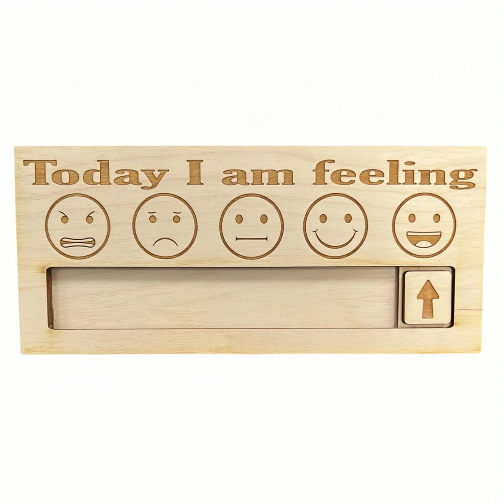 Emotions, Mood, Barometer, Personal Wooden Emotions, Cute Decorations, Christmas and Halloween Gifts, The Best Gifts for Friends - Big Tim's Magic Emporium