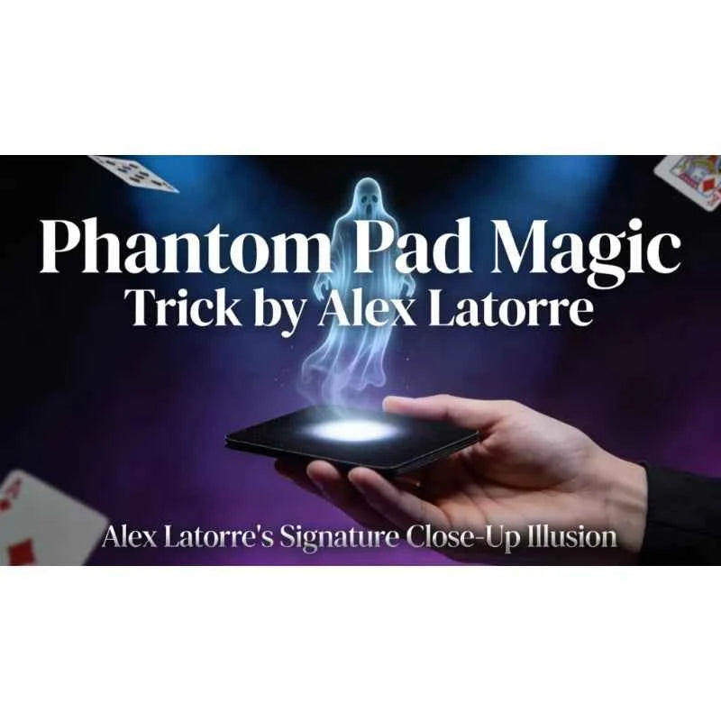 Phantom Pad Magic Trick by Alex Latorre – Real Ink Reveal Prediction Sketch Pad Close Up Street Mentalism Props Gimmicks