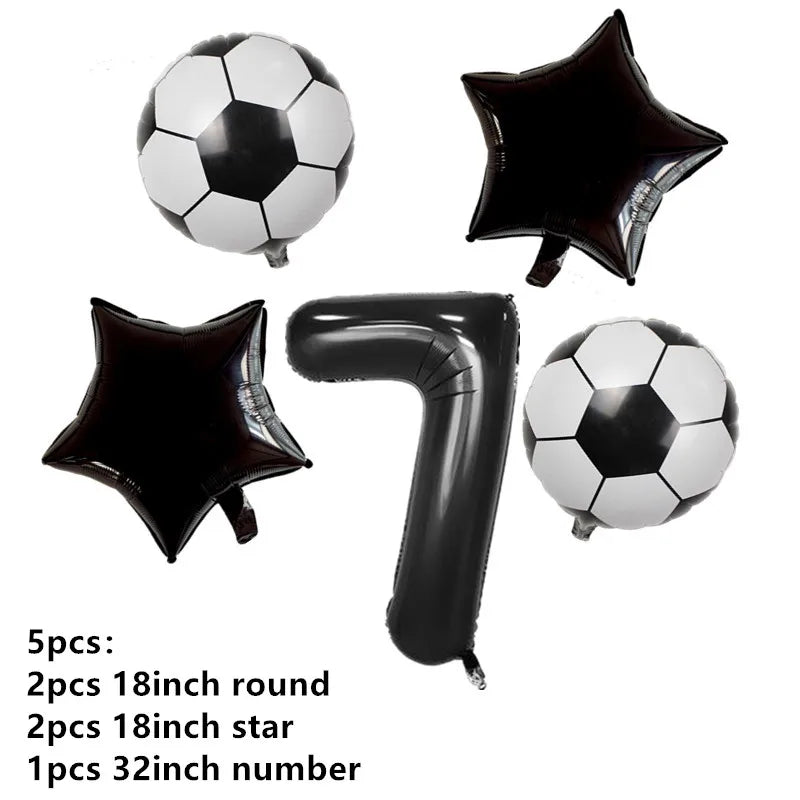 108*180cm Football Tablecloth Party Supplies Disposable Plate Tableware Party Birthday Party Decor Kids Boy Soccer Party Supplie - Big Tim's Magic Emporium