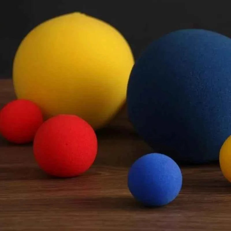 50pcs Super Sponge Ball (3.5/4.5cm Available,Multicolor) Magic Tricks Apearing Magica Stage Illusion Classic Toys Magician Games - Big Tim's Magic Emporium