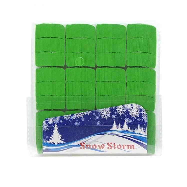 Snowstorms Snowflake Snow Paper - 1bag 12pcs Multiple Colour Available Magic Trick Stage Props Magia Gimmick Accessories