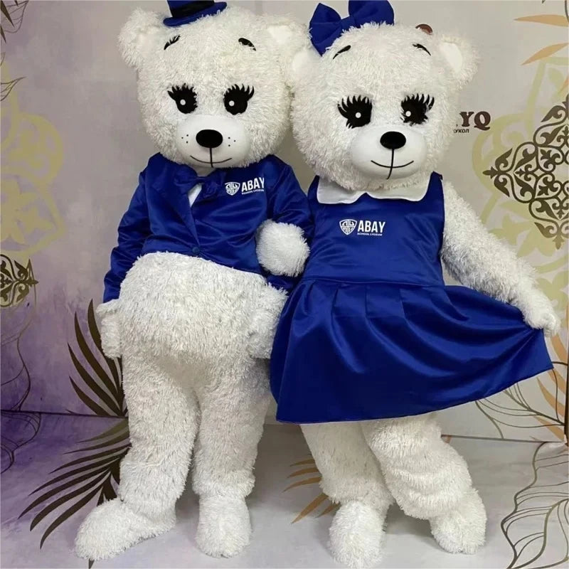 New Bear Mascot Costume Teddy Bear Easter Bunny Cartoon Doll Wedding Party Performance Costume Halloween Fancy Dress by Big Tim's Magic Emporium