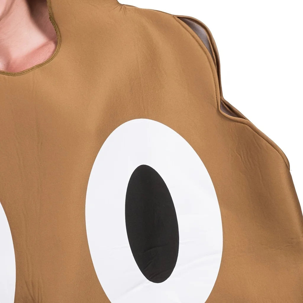 funny poop costume - polyester - fun and innovative costume, suitable for Halloween, and various parties fits most adults
