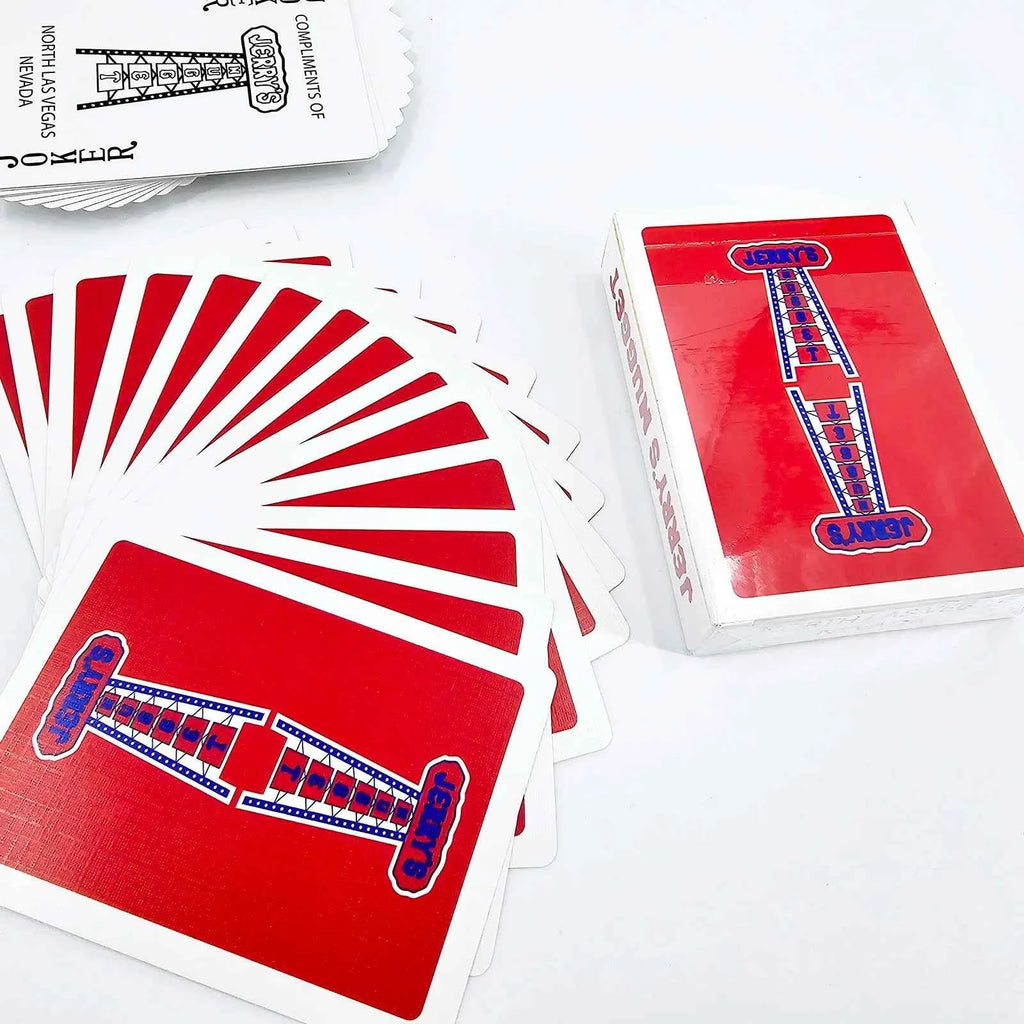 Jerry's Nugget Playing Cards Poker(Red/Blue) Poker Deck Magic Tricks Close Up Illusion Gimmick Prop Mentalism Comedy Magia Funny