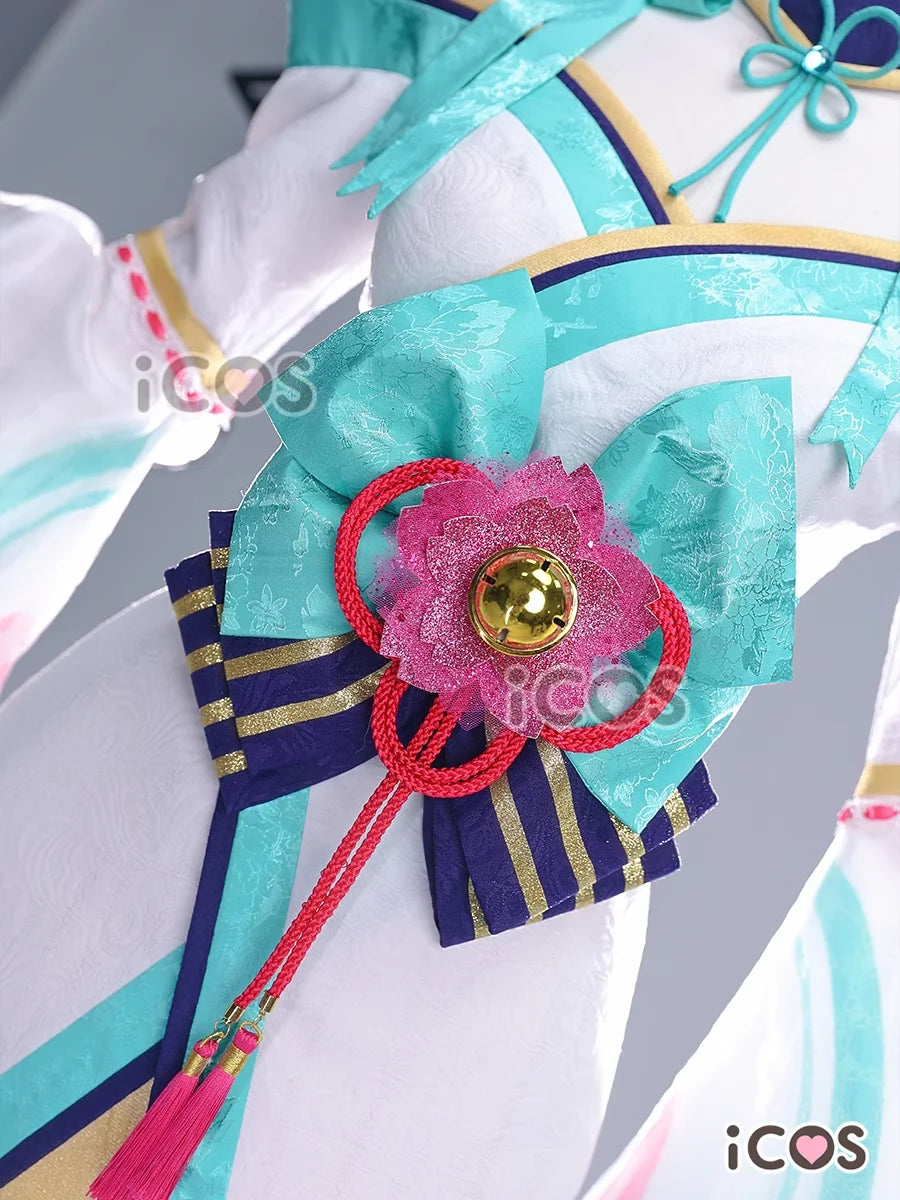in stock Irelia H Ahri LOL ahri Spirit Blossom Cosplay Costume Halloween party dress for women - Big Tim's Magic Emporium