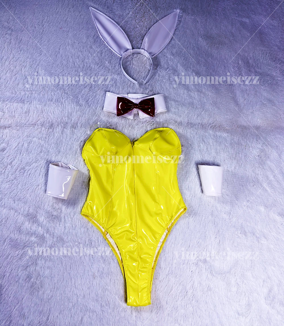 Customized Rabbit Girl Cosplay Costume | Anime Halloween Jumpsuit for Nightclub & Conventions - Big Tim's Magic Emporium