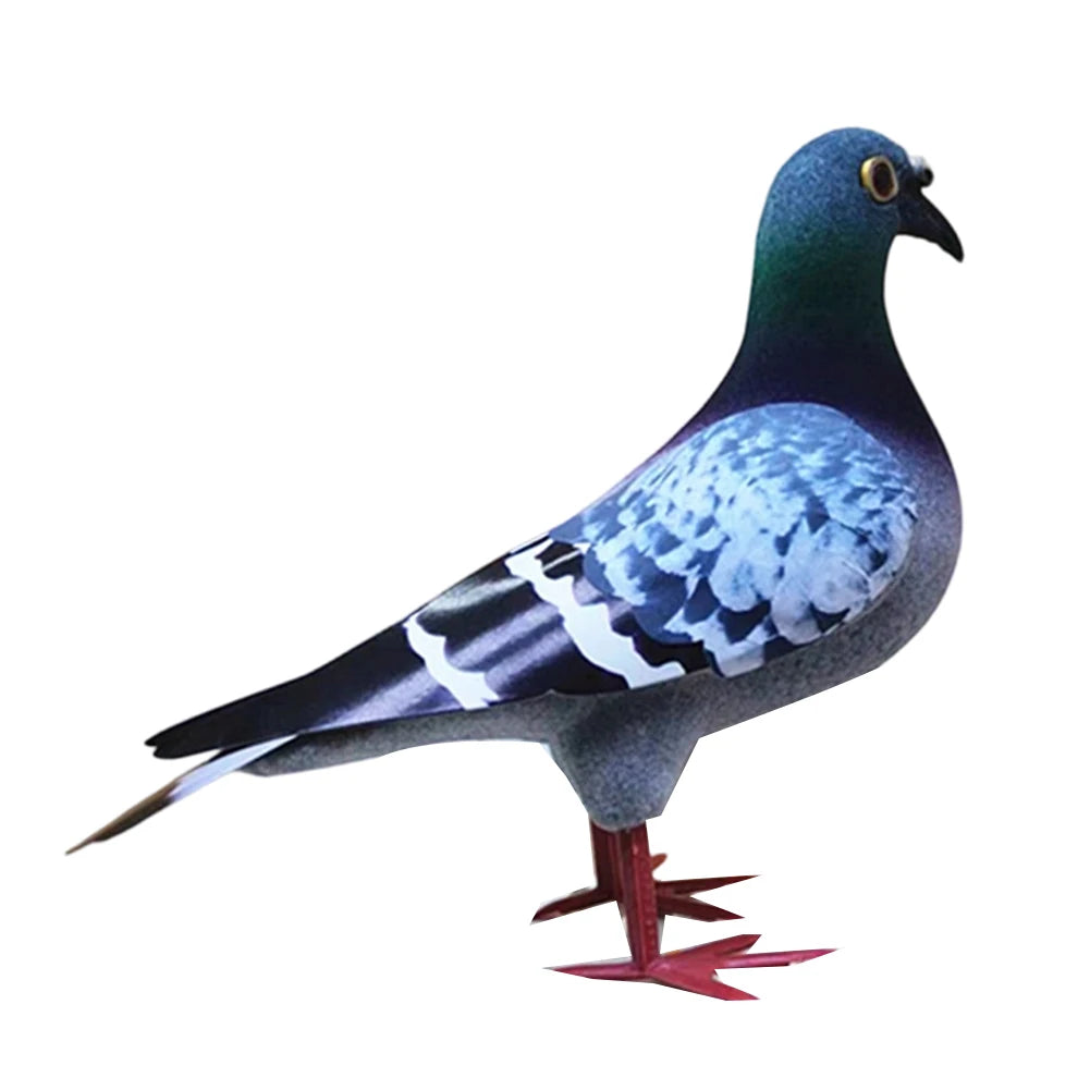 Realistic Foam Pigeon – Handcrafted Stage Magic & Decor Prop - Big Tim's Magic Emporium