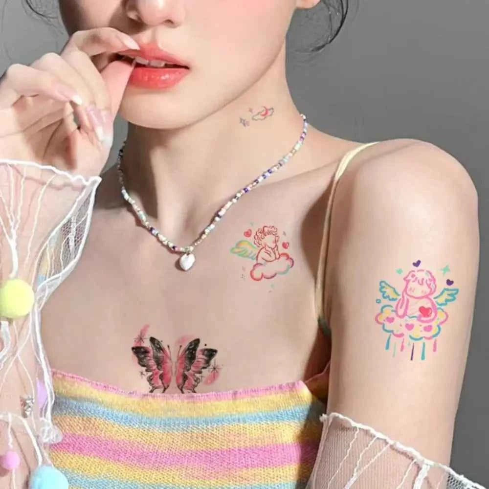 Face Paint Stencils Professional Body Art Paint Stencils Reusable for Adults Kids Easily Use Templates for Parties Makeup Tools