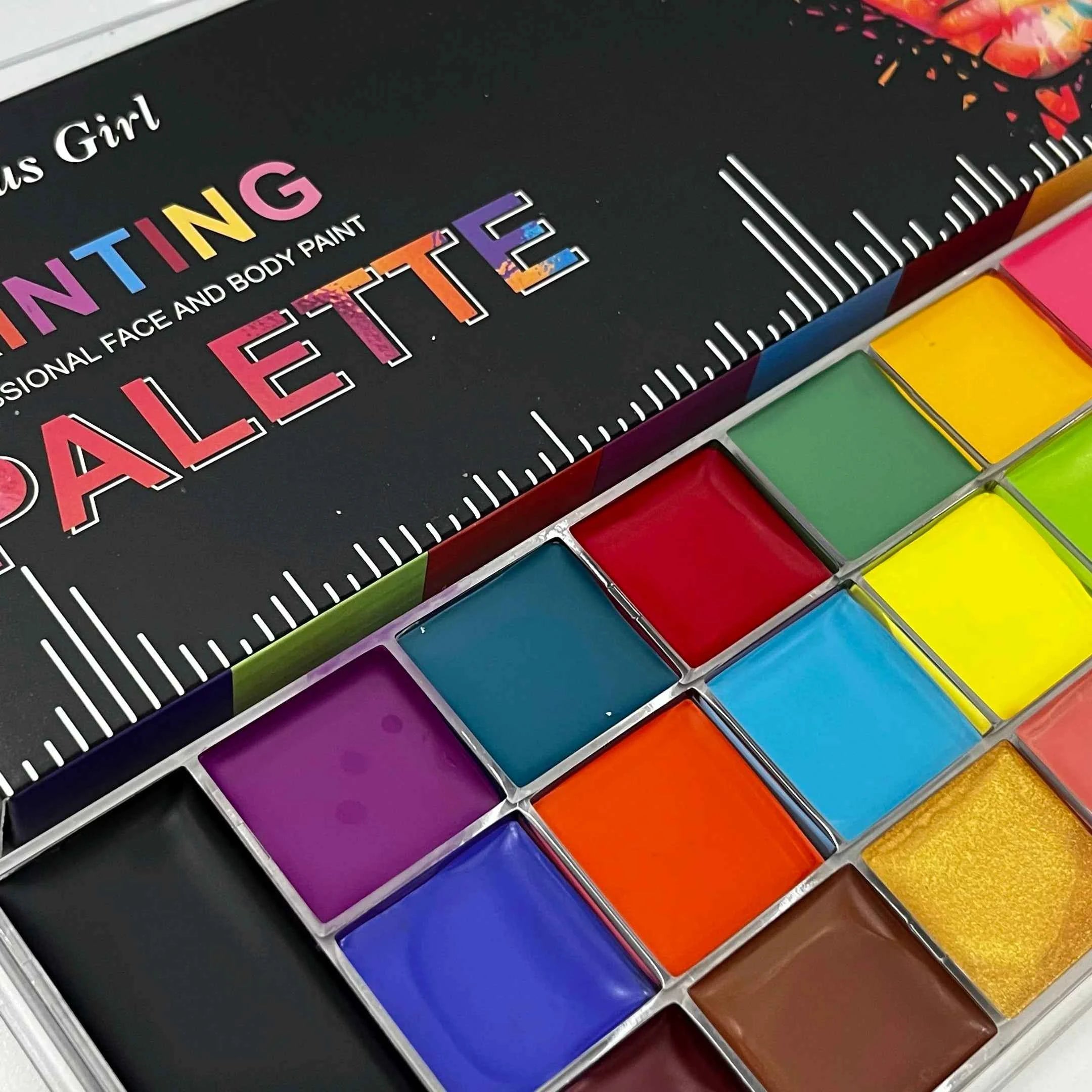 Face And Body Painting,Face & Body Paint Palette Makeup for Birthday Celebrations,Festivals,Halloween Costumes Oil Body Painting