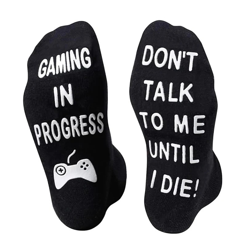 Funny Gaming Gifts For Men Boys Gamer Gifts, Novelty Video Game Socks Socks Gaming In Process - Big Tim's Magic Emporium