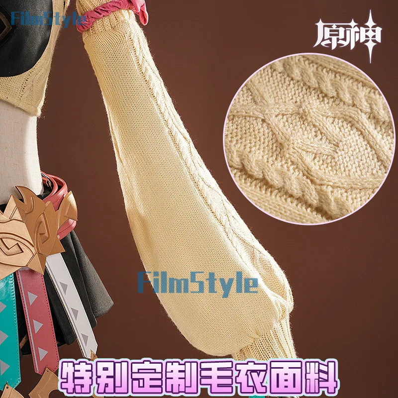 FilmStyle Genshin Impact Varesa Cosplay Costume Uniform Halloween Carnival Party Christmas Play Role Clothes Clothing for Women - Big Tim's Magic Emporium