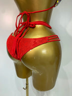 Crystal Diamond Bikini Two-Piece Set Sparkle Stage Performance Outfit