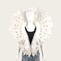 Carnival Graduation Ball Feather Shawl Scarf Stage Performance Prop
