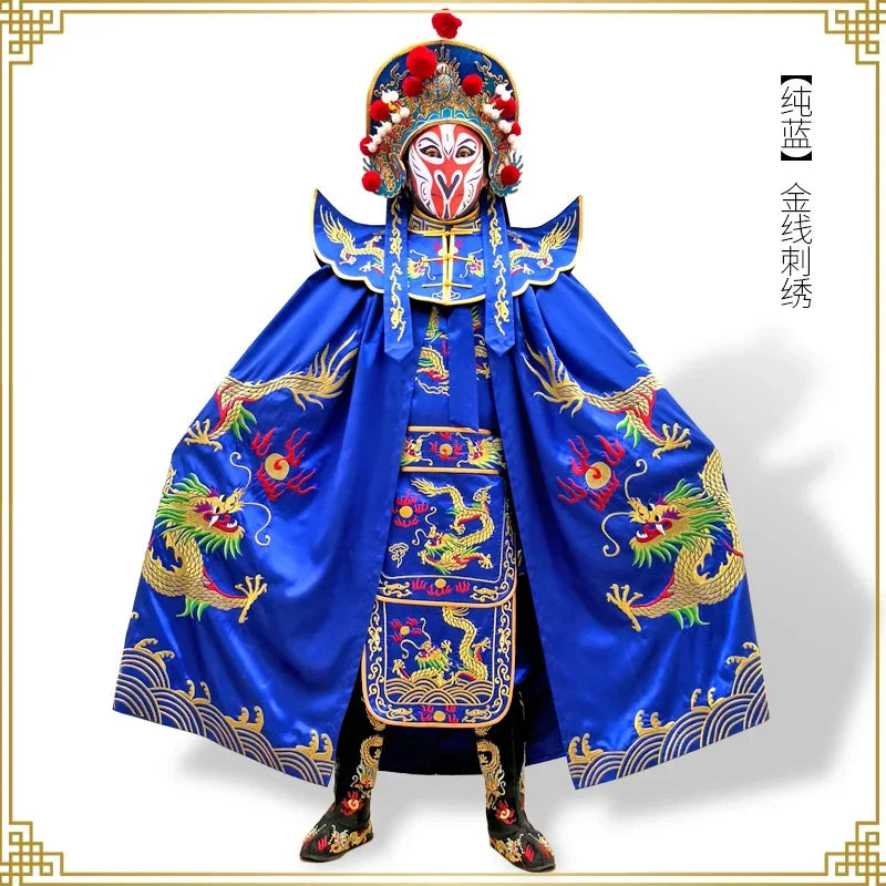 Authentic Sichuan Opera face-changing costumes face props clothes teaching Sichuan face-changing 13 masks