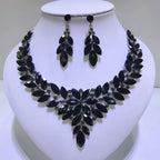 Statement Necklace Earrings Set