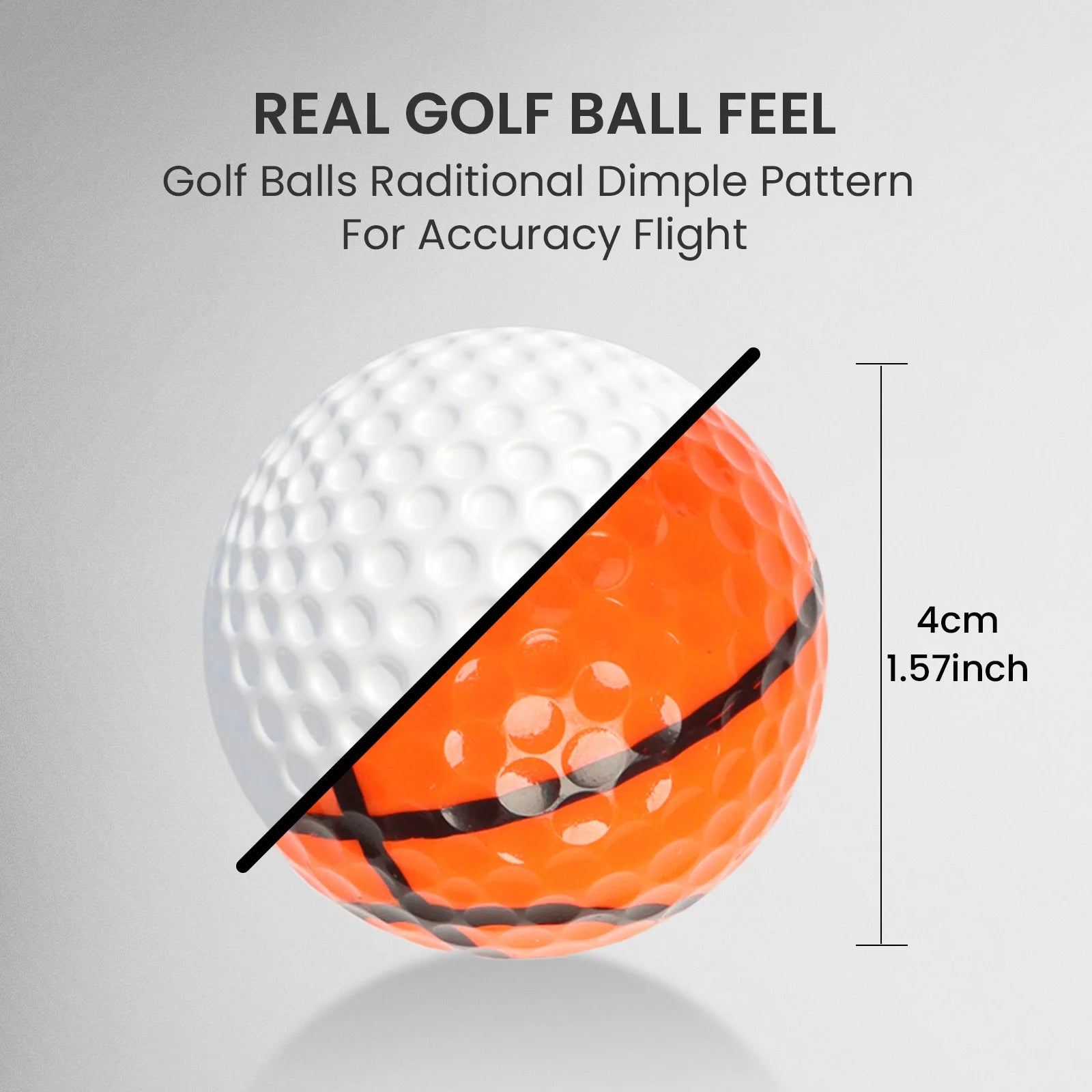 6 Pack Funny Happy Gilmore Golf Balls Gift Set, Hilarious Novelty Golf Ball Set , Fun Golf Accessories - Big Tim's Magic Emporium