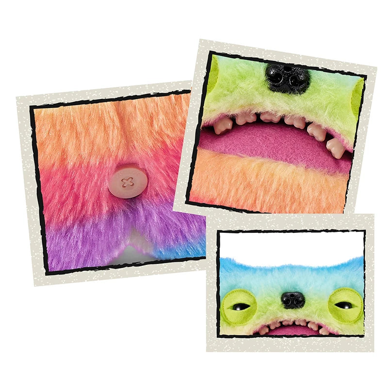 NEW Fuggler Ugly Monsters Fart Face Soft Plush Toys Butt Funny Tooth Monster Pets Dolls Stuffed Animal Toy Kids Gift Collectible